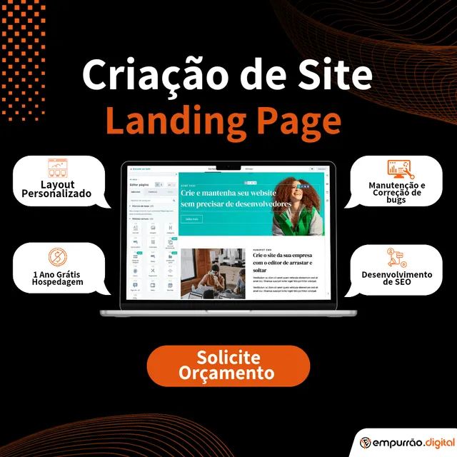 Eu vou construir seu site/landing page