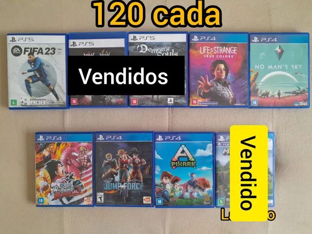 lote jogos PS5 4 jogos novos - Videogames - Pituaçu, Salvador 1256576958