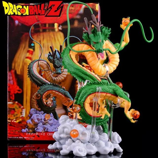 Dragon Ball Z - Shenlong + 7 Esferas Do Dragão + Base Goku - Action Figures  - Magazine Luiza