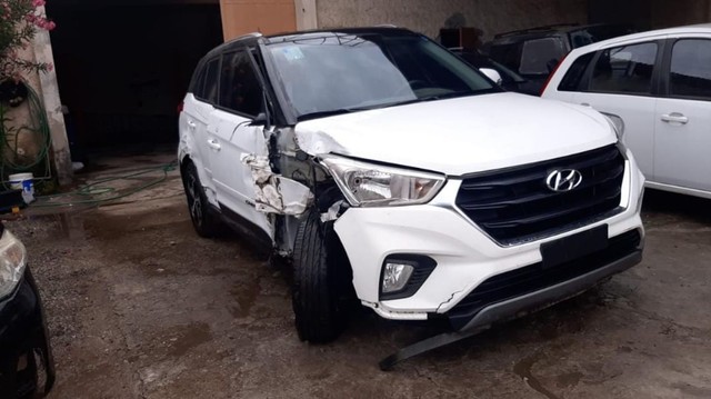 Creta Pulse Plus 1.6 Flex 2020 Parachoque Airbag Retrovisor Farol Porta Motor Lanterna Suc - Foto 4