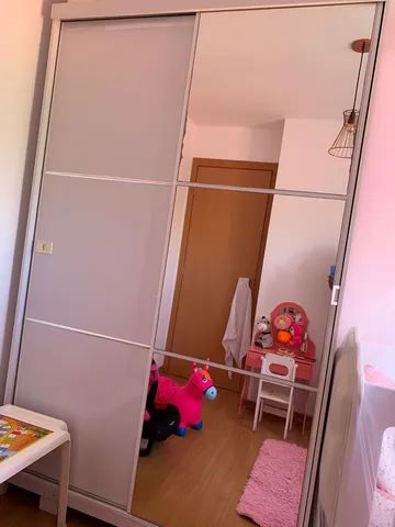 Jogo De Quarto Infantil Completo Menina Berço Cômoda Armário