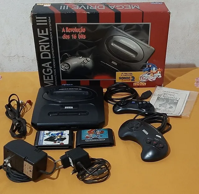 Sonic 3 cartão de jogo para sega mega drive, 16 bit para genesis us pal,  console de jogos de vídeo