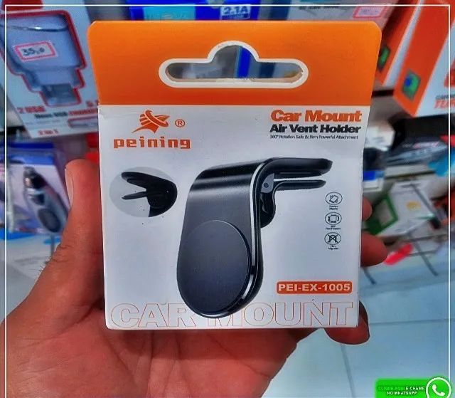 Suporte Para Celular Car Silicone  - Foto 3