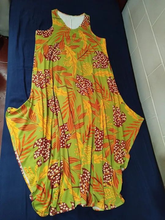 VESTIDO LONGO PLUS SIZE XG NOVO - Foto 2