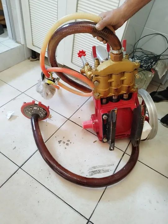 Bomba Agrícola Pulverizadora Lava Carro 80-120l Por Minuto - Foto 2