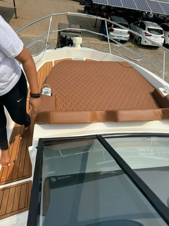 Lancha NX 360 + 2 motores mercruiser 250hp DTS - Foto 15