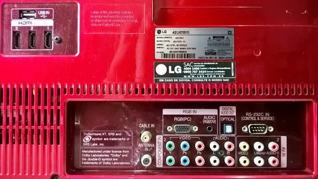 LG 42LH70YD-SE 42" Lcd TV - Foto 6