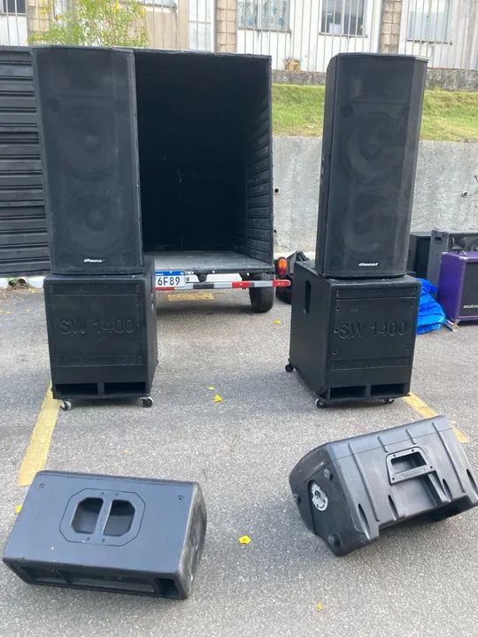 Alugo som para eventos 