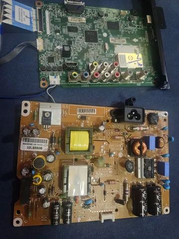 "placa principal tv lg 32" no Brasil
