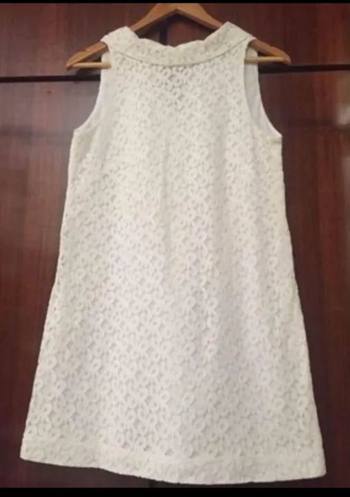 Vestido Renda Branco Zara TAM. M - Foto 2
