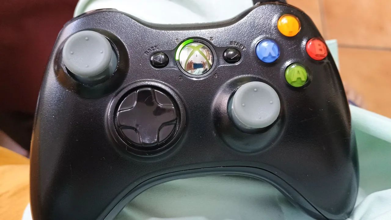 CONTROLE XBOX 360 ORIGINAL GARANTIA 45 DIAS 