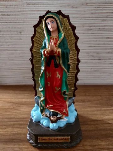 Nossa Senhora de Guadalupe em borracha