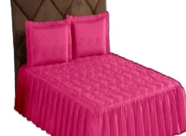 Colcha casal 3 peças (decorativa) - Foto 5