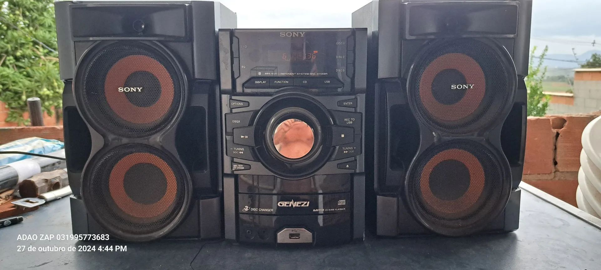 Sony mhc ex8br - Foto 4