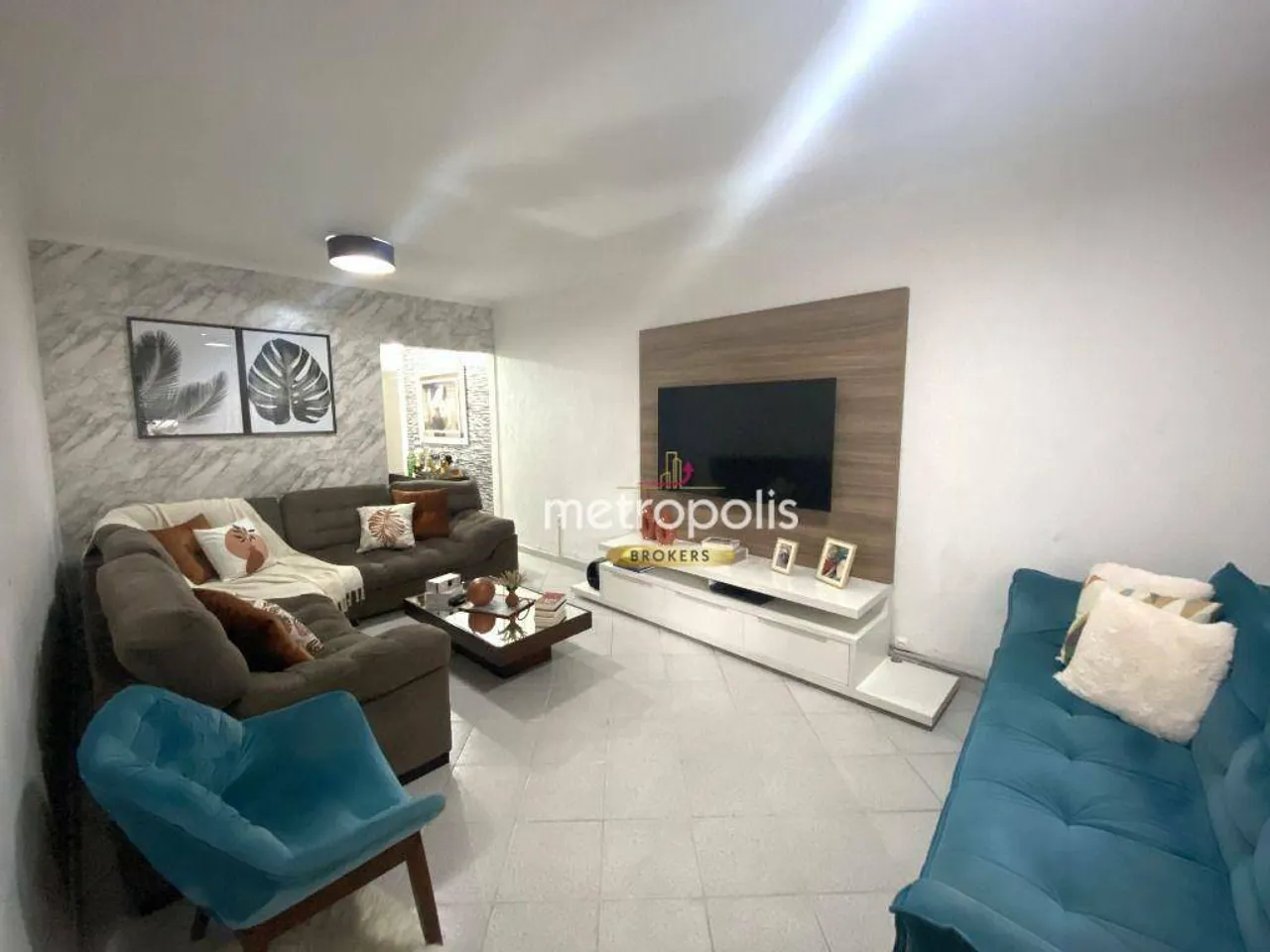 Sobrado à venda, 168 m² por R$ 531.000,00 - Vila Aquilino - Santo André/SP
