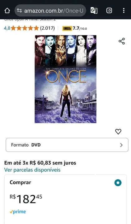 Box Once Upon A Time - Segunda temporada completa - Foto 2