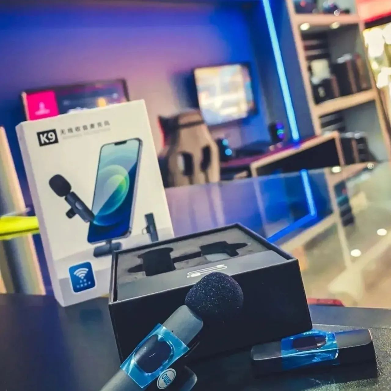 Microfone de Lapela  sem fio Tipo C/IOS - Foto 2