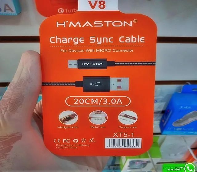Cb de aço micro usb - Foto 2