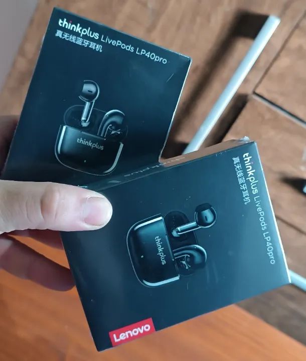  Fone de ouvido sem fio bluetooth Lenovo original. Até 3 x sem juros. Compre o seu agora! - Foto 2