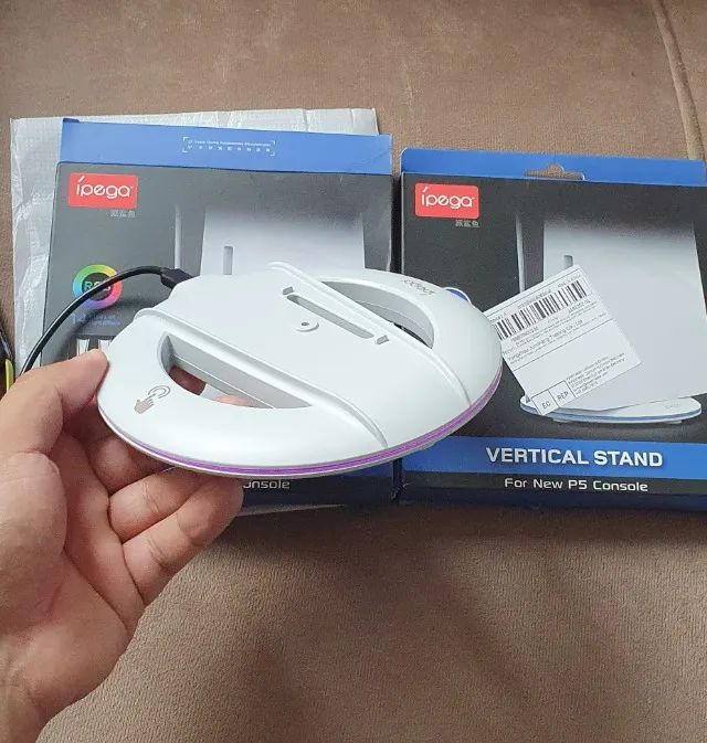 Base Vertical para PS5 Slim RGB 