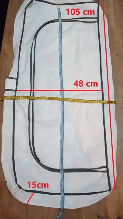 Organizador Multiuso Roupa de Cama branco Maison Modern - Foto 2