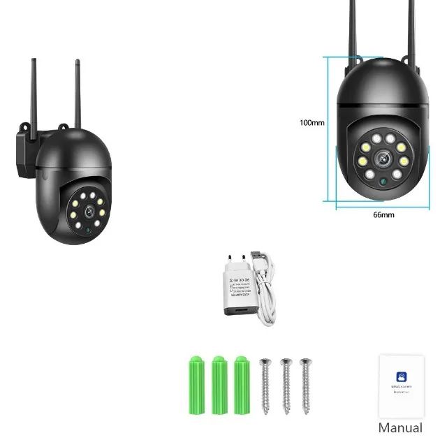 Câmera de Segurança Wifi - Câmera de Vigilância Sem Fio - Foto 2