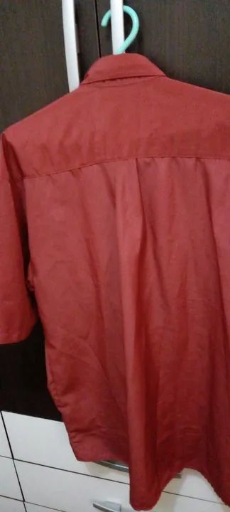 Camisa nova tamanho GG de seda - Foto 4
