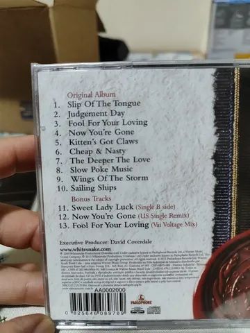 2 CDs Whitesnake Lacrados - Edições Remaster Especiais de aniversário  - Foto 4