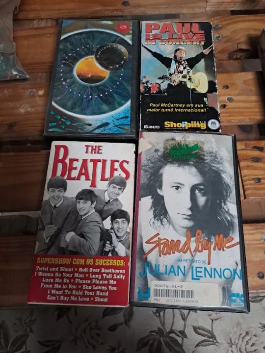 The Beatles, Paul McCartney, Julian Lennon, Pink Floyd VHS