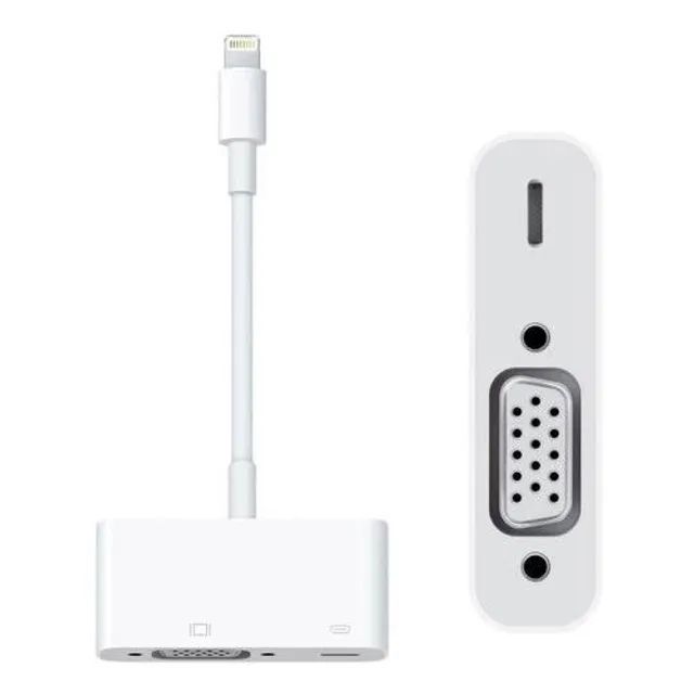 Cabo Adaptador Lightning Para Vga - Vga Para iPhone E iPad