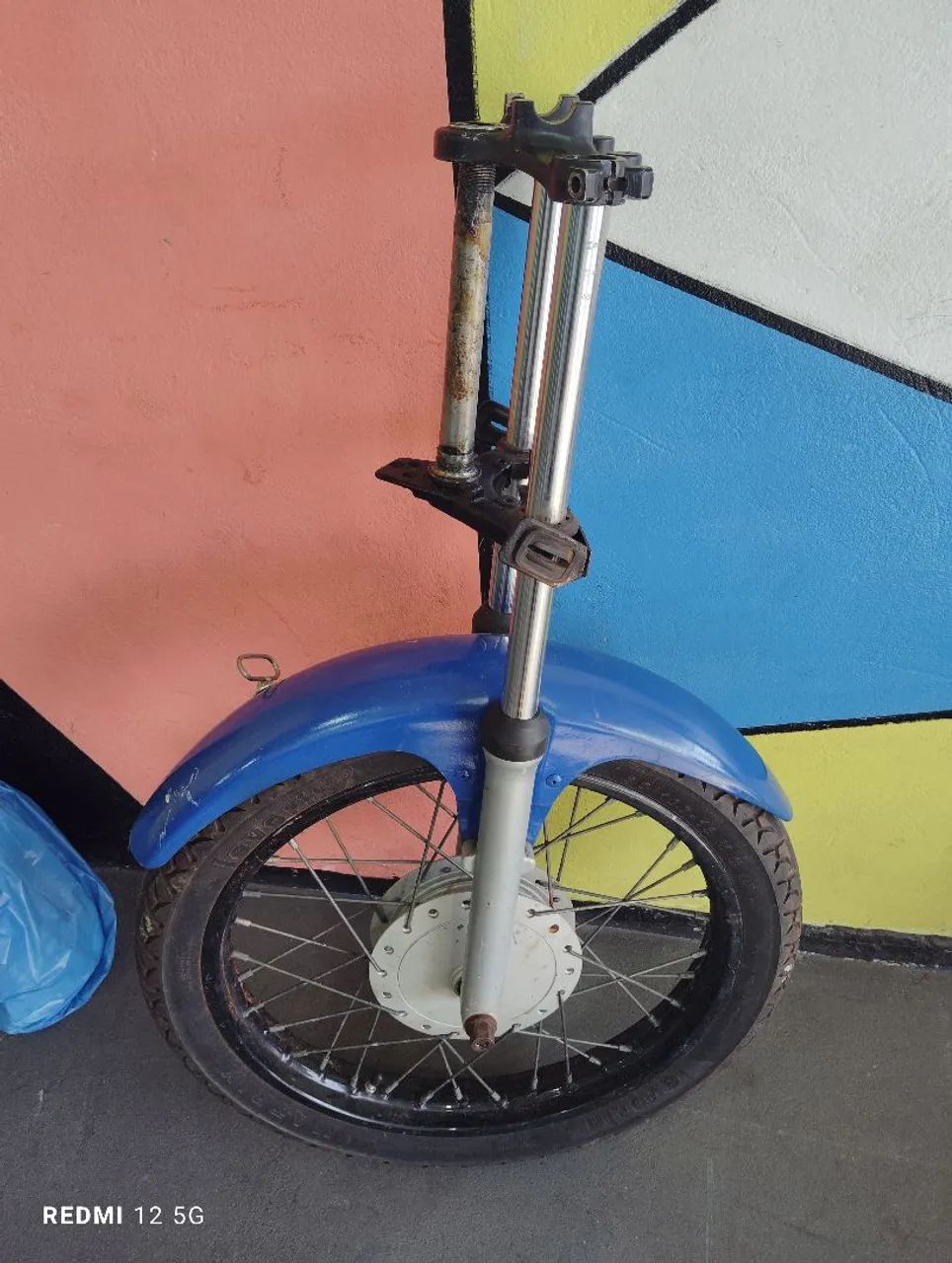 Suspensão dianteira de moto - Usada
