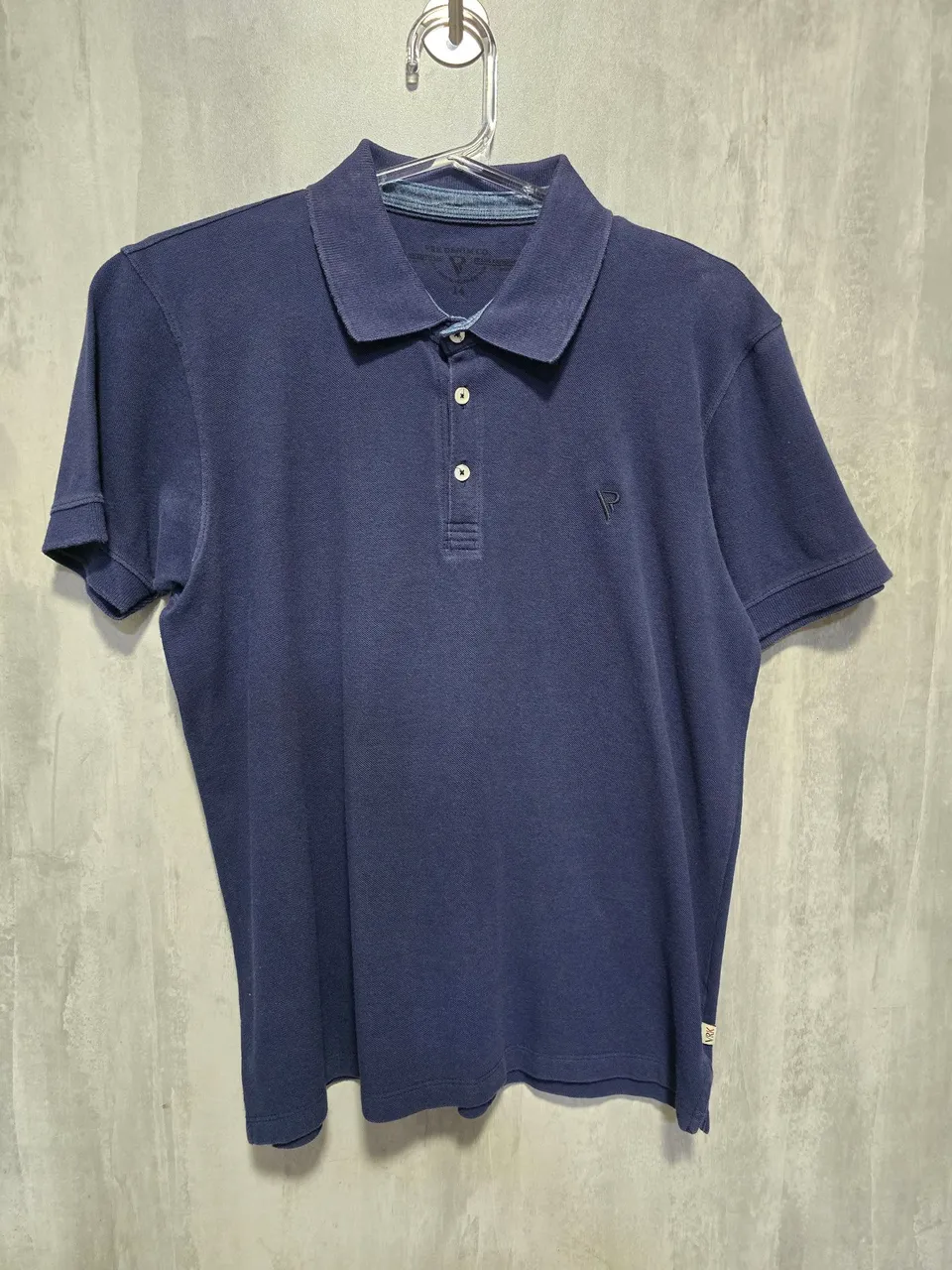 Polo Masculina Azul - Tamanho 44