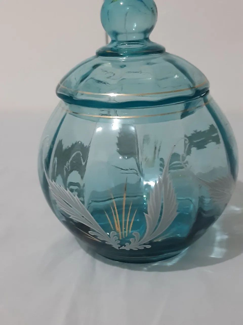 Compoteira de cristal antiguidade - Foto 2