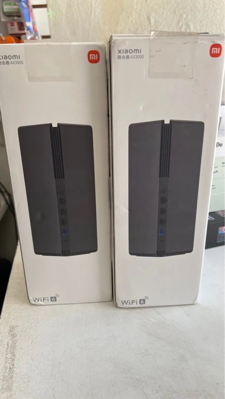 Roteador Repetidor Wifi 6 Mesh Xiaomi Mi Ax3000 Preto