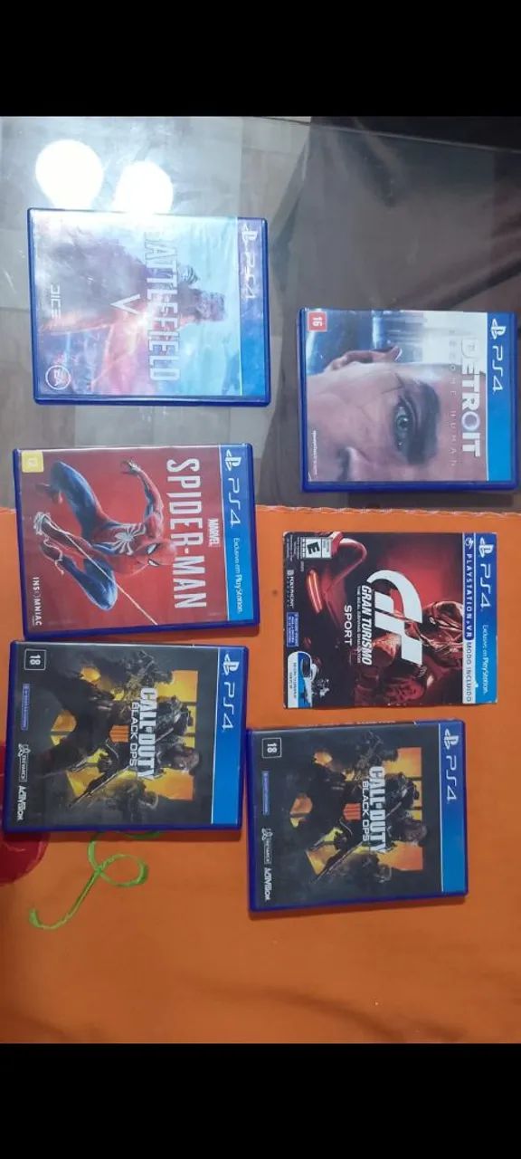 Vendo jogos de ps4 valores diversos 