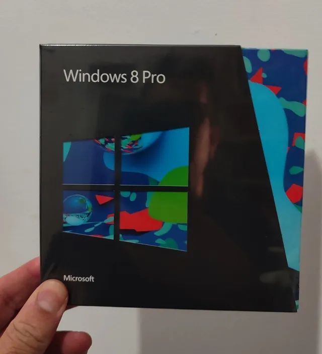 Windows 8 PRO Box Original - 2 Mídia 32/64 Bits.
