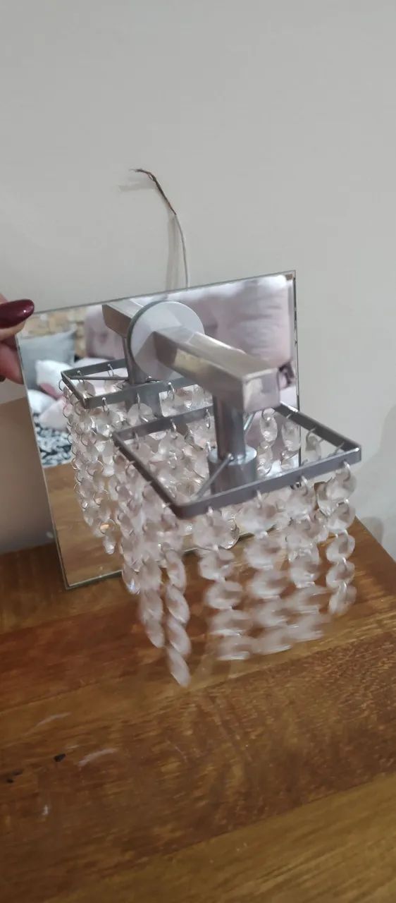 Luminária decorativa cristal nova