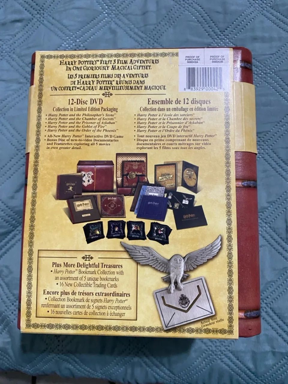 Box baú coleção de DVDs Harry Potter - Edição Limitada - Foto 3