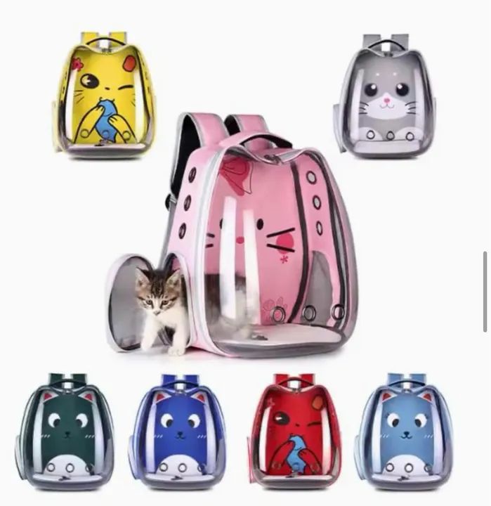 Mochila Pet Transparente para Cães e Gatos - Foto 6