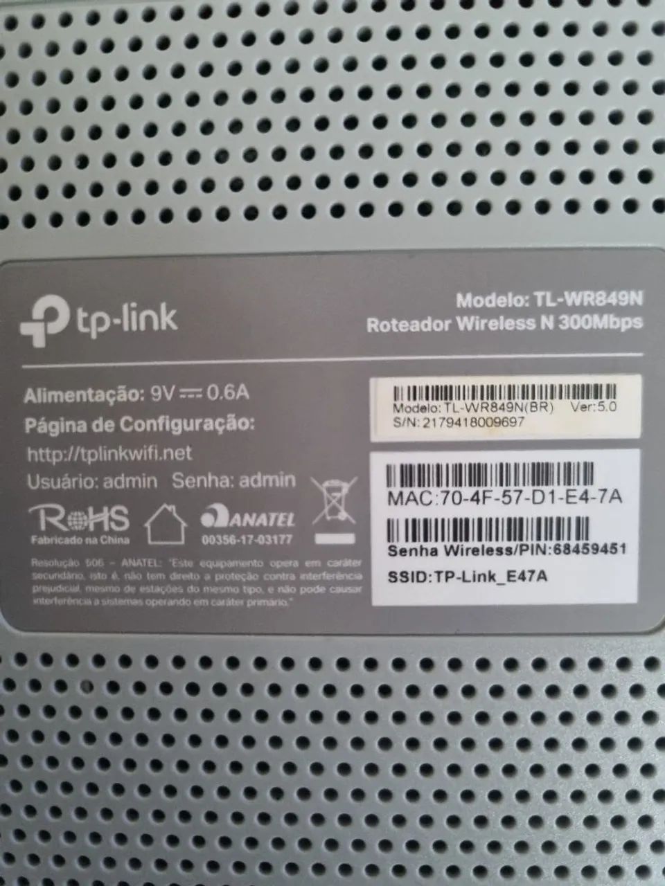 Roteador Tp-link wi-fi 2 antenas, modelo TL WR849N 300Mbps - Foto 3