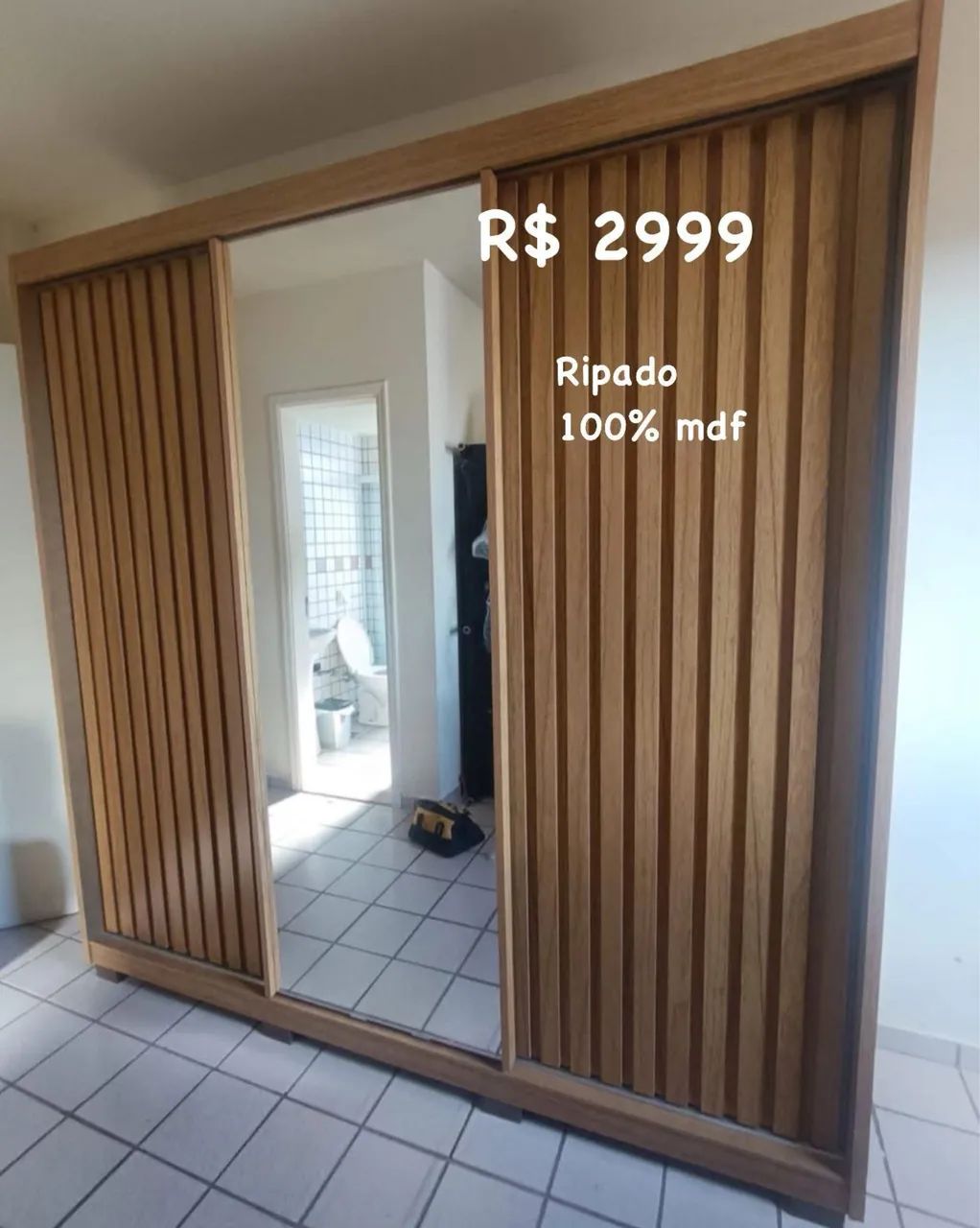 Guarda Roupa Mdf Novo 