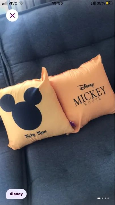 Kit Almofada Mickey Mouse - Foto 2