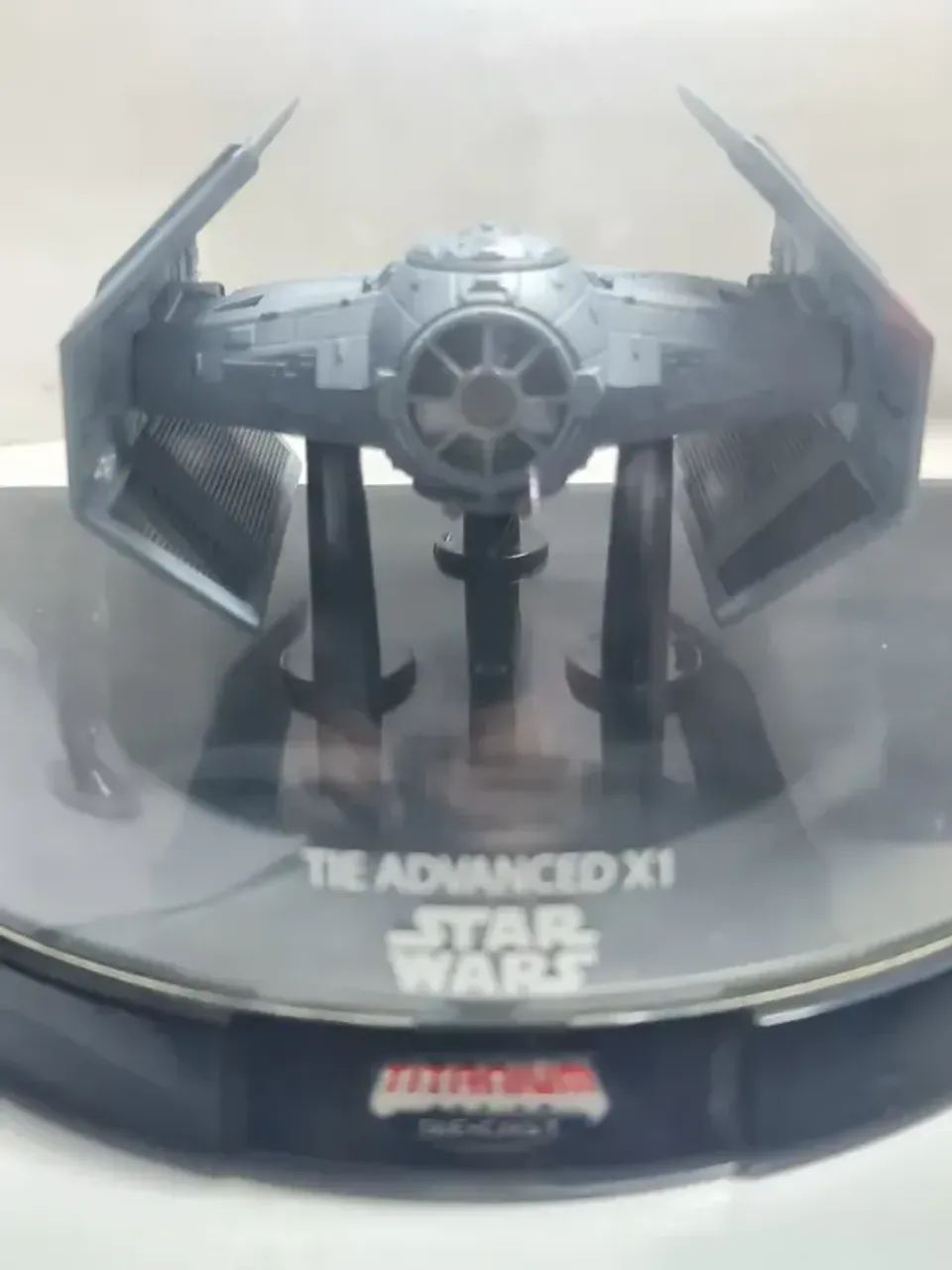 Darth Vader's, Tie Advanced, Titanium Séries, Die Cast.