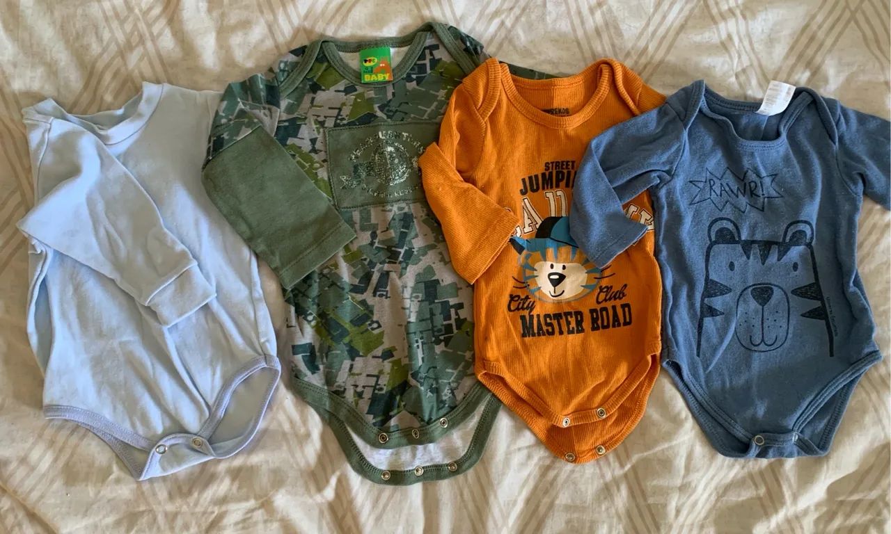 Lote Roupas Bebê - Menino - 18 Peças - Foto 2