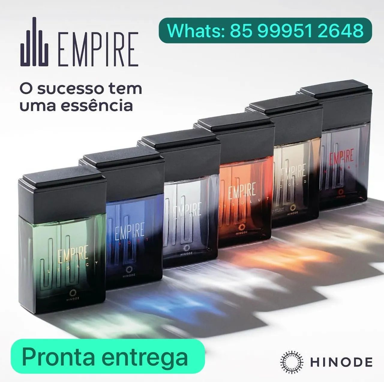 Perfumes Empire Hinode - Essência do sucesso!
