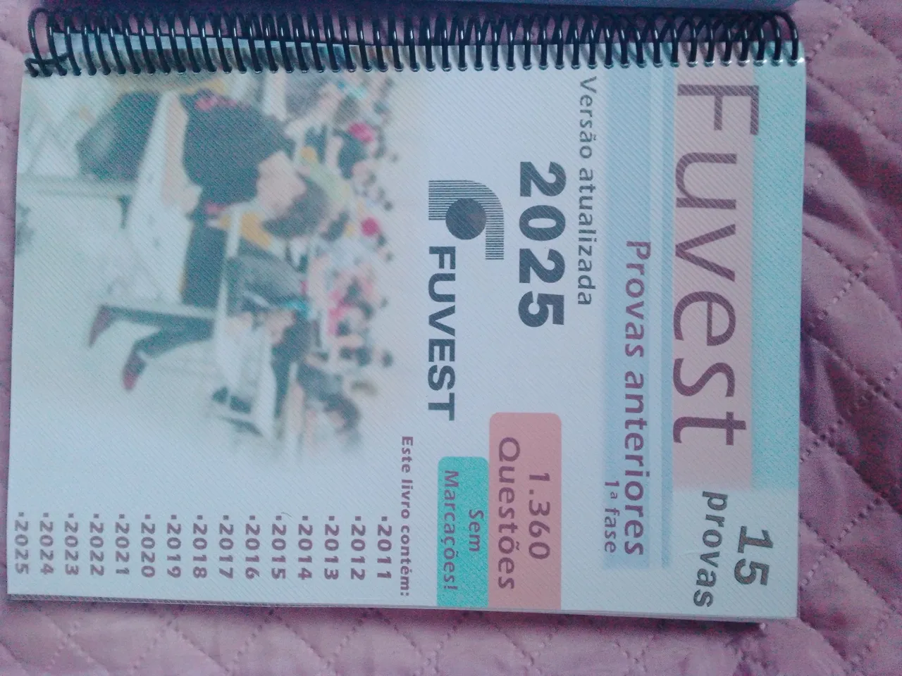 Livro FUVEST - Provas Anteriores 2025 NUNCA USADO!
