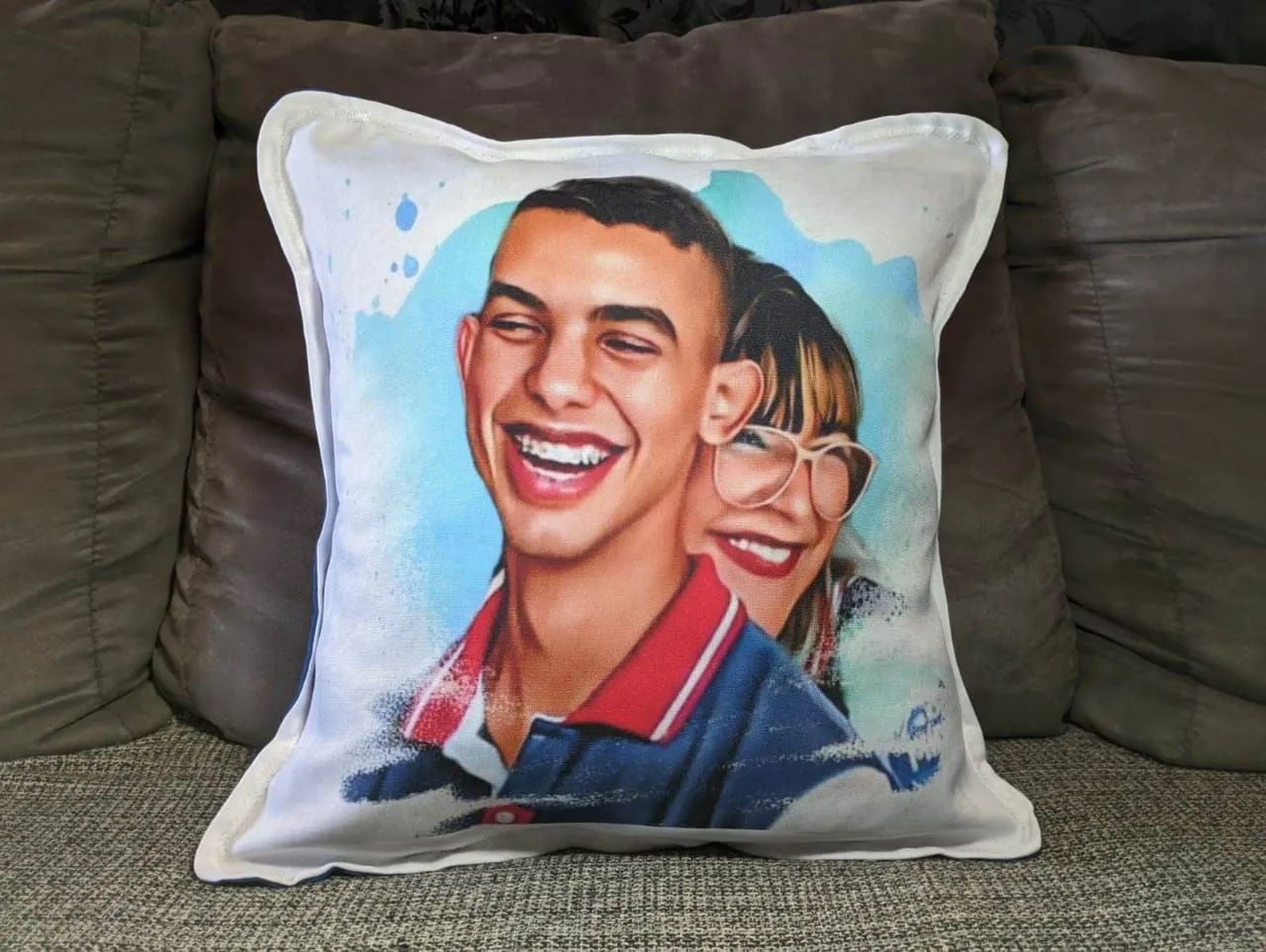 Almofada Personalizada para Casais - Foto 3