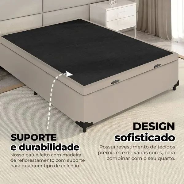baú Casal Design sofisticado - R$:1099 