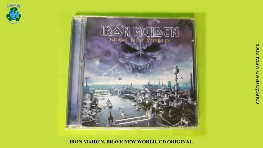 PREÇO PROMOCIONAL! Iron Maiden, BRAVE NEW WORLD, CD Original