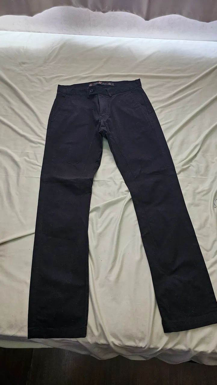 Calça Social Zak Preta - Tamanho 40 - Foto 4